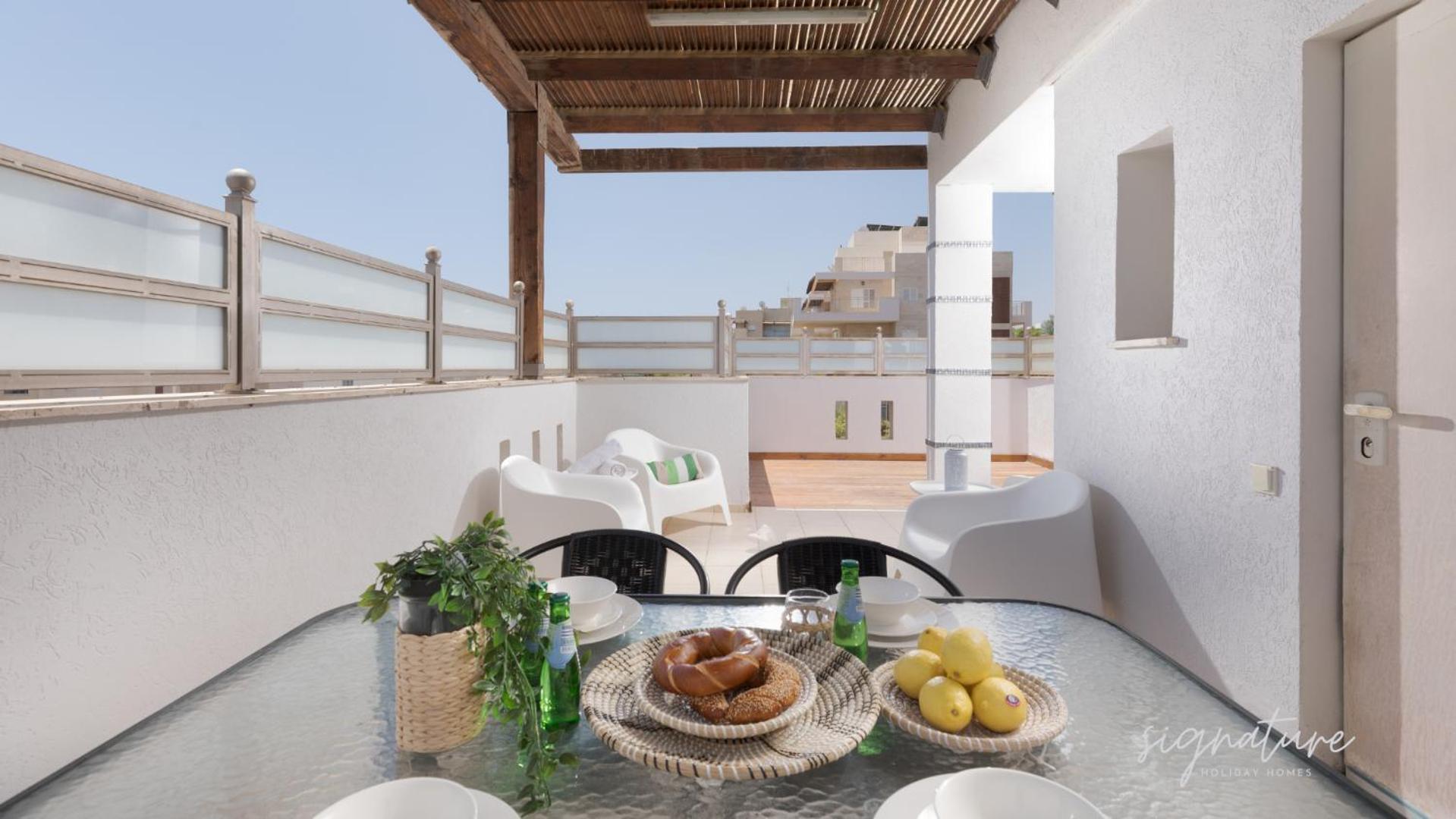 Luxurious 130sqm Family Penthouse * Eilat